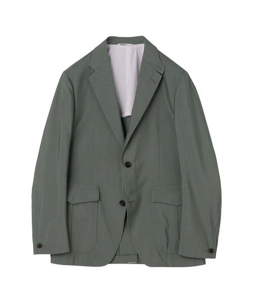 ジャケット テーラードジャケット ウールシルク シューティングジャケット MARZOTTO メンズの画像