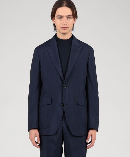 ジャケット テーラードジャケット ウールシルク シューティングジャケット MARZOTTO メンズの画像