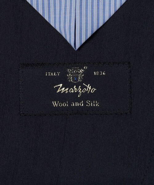 ジャケット テーラードジャケット ウールシルク シューティングジャケット MARZOTTO メンズの画像