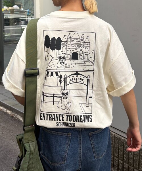 CIAOPANIC TYPY（チャオパニックティピー） tシャツ 半袖 「DOGS」ユニ