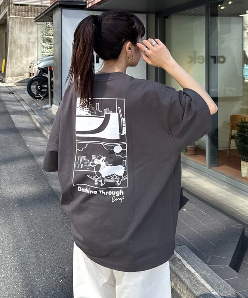   Tシャツ ロゴ 半袖 ベージュ メンズ ユニセックス ユニセックスでオススメ】ロゴ半袖Tシャツ 通販【ニッセン】
