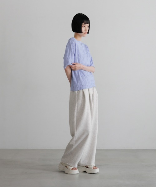 LOWRYS FARM（ローリーズファーム） tシャツ ジャガードフリンジ5S