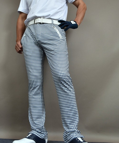 COMONGOLF（コモンゴルフ） ゴルフ 接触冷感 スーパーストレッチ 千鳥