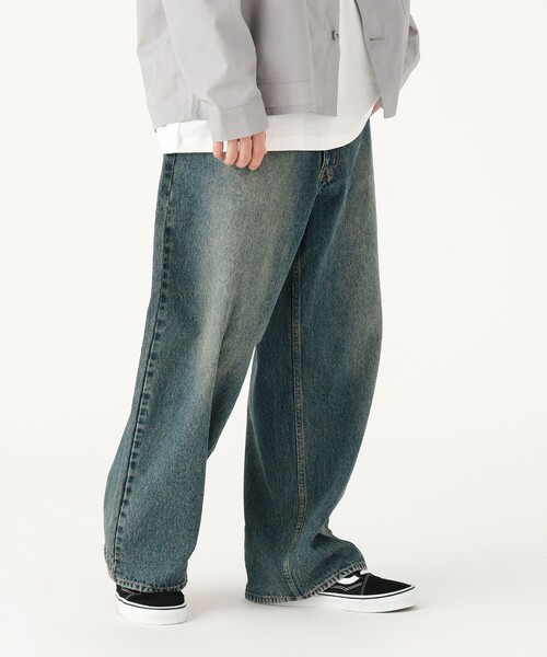 BEAMS デニム WAREHOUSE BEAMS PLUS 別注 1105 セコハン デニムパンツ