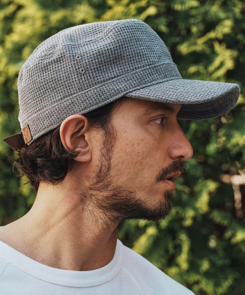 CAMBIO キャップ 帽子 mko12944- Waffle Work Cap ワッフル