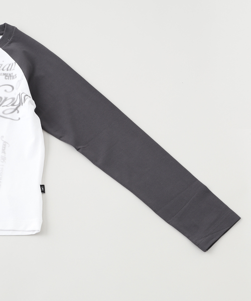 tシャツ LMC / エルエムシーWM GRADATION LETTERING RAGLAN LONG S レディース LMC / エルエムシーWM GRADATION LETTERING RAGLAN LONG S（T