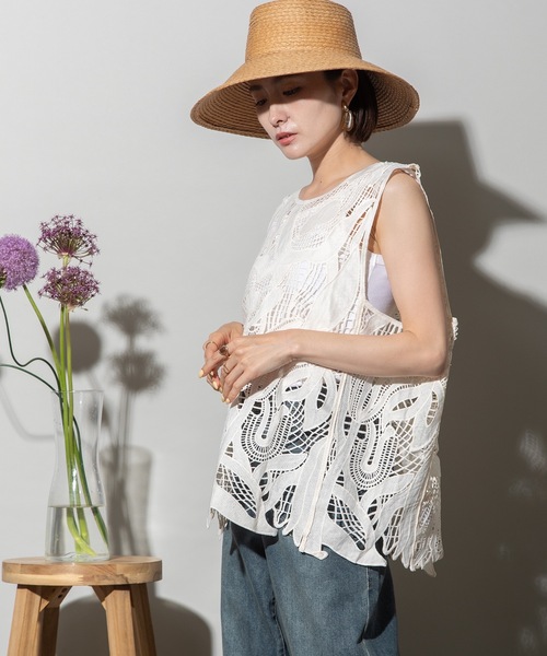 未使用 Bois de Boulogne 佐藤繊維 ペーパー ベスト ジレ ミディ丈テーラードベスト（ジレ)/GARAGE OF GOOD CLOTHING
