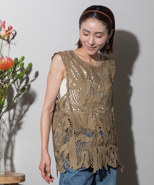 BМC　ジレ カットジャカードジレ（ベスト）｜B.C STOCK（ベーセーストック