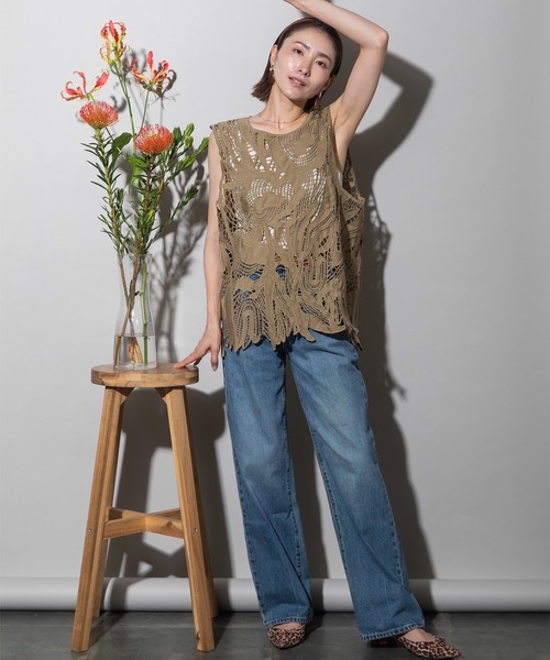 BМC　ジレ カットジャカードジレ（ベスト）｜B.C STOCK（ベーセーストック