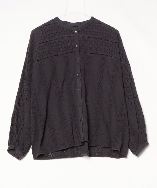 「Spick & Span」 長袖ブラウス - グレー レディース