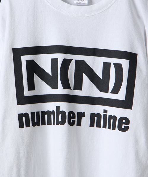 [NUMBER (N)INE] футболка с длинным рукавом 2 белый мужской 