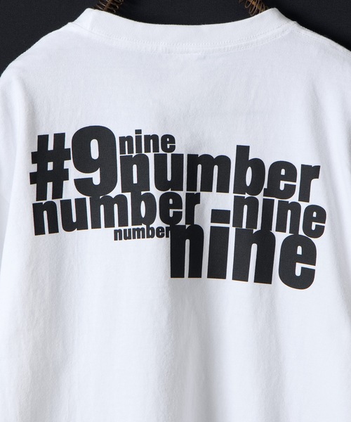 [NUMBER (N)INE] футболка с длинным рукавом 2 белый мужской 