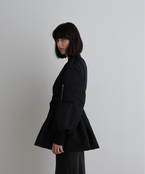 LE PHIL ブルゾン アウター ナイロンウエストベルトパフィー