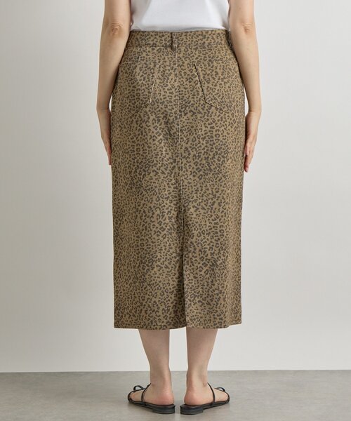 週末sale【新品タグ付き】リヴドロワ レオパードスカート サイズ38 RIVE DROITE スカート ローライズレオパードスカート : ZOZOTOWN