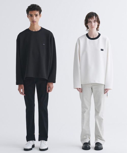「CULLNI」 加工デニムパンツ 0 アイボリー メンズ