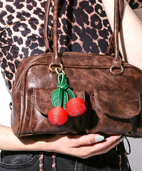 チャーム さくらんぼPUレザーチャーム レディース : ZOZOTOWN Yahoo!店