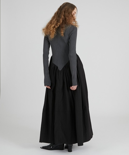 planc ロングドレス PRANK PROJECT（プランクプロジェクト） ワンピース ニットコンビ