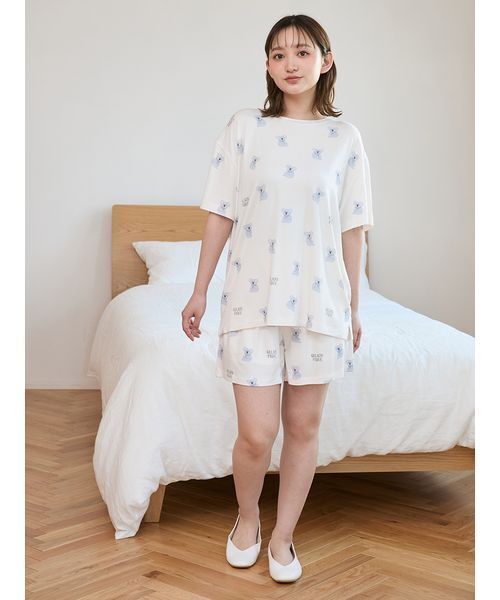 【新品未使用】gelato pique レディース ルームウェアセットアップ pj4872-02_1.jpg