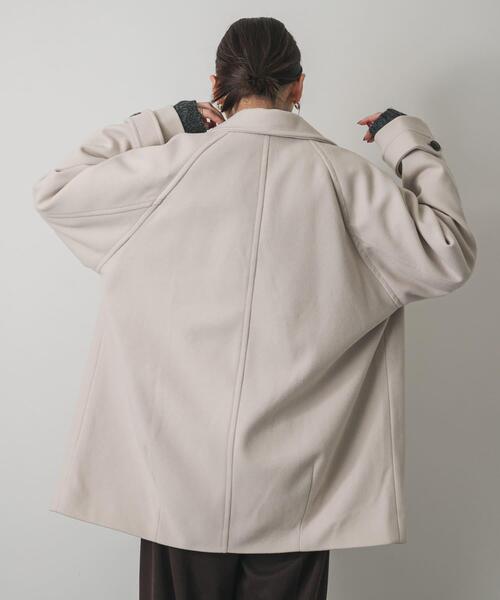 ミドルコートSan10様 NANO universe（ナノユニバース）の「LB.03/ZIPミドルコート（ステン