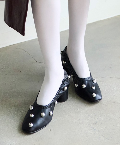 MAISON SPECIAL（メゾンスペシャル） パンプス Multi Fabric Pumps