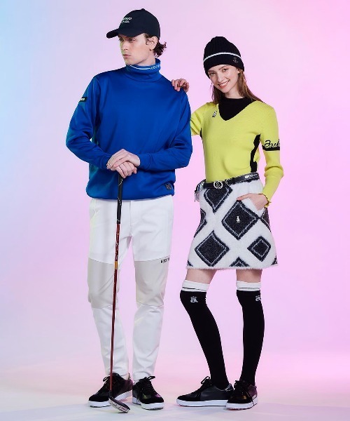 archivio（アルチビオ） ゴルフ 「LADIES」メタリック中綿ポーチ