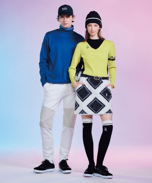 archivio（アルチビオ） ゴルフ 「LADIES」メタリック中綿ポーチ