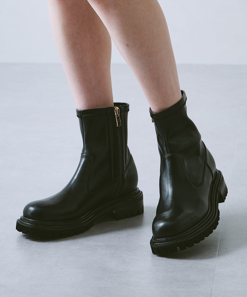 ORiental TRaffic（オリエンタルトラフィック） ショートブーツ LL