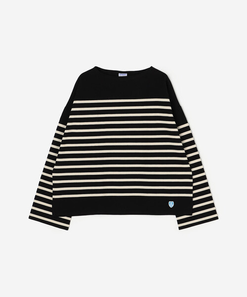 ORCIVAL ストライプ 長袖カットソー サイズ4 ２枚セット ORCIVAL（オーシバル） クルーネック ロングスリーブ プルオーバー