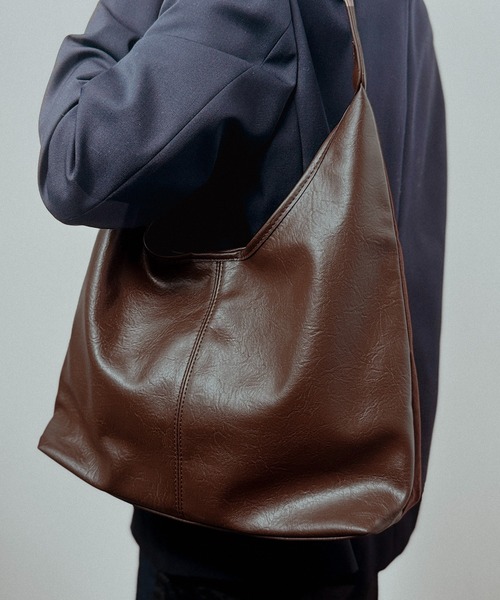 folka.（フォルカ） ショルダーバッグ バッグ 8B40 スエード×PUレザー