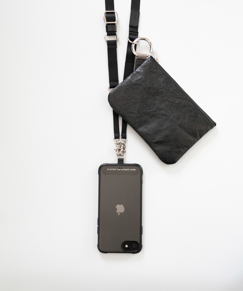 SENTI（センティ） ポーチ SENTI Dyneema(R) Leather RING POUCH_M