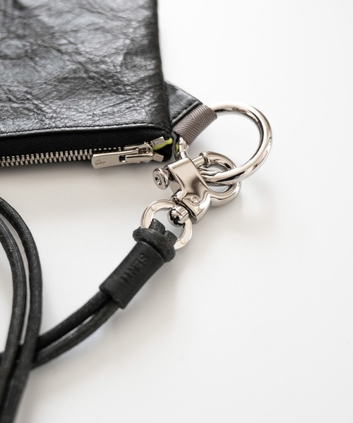 SENTI センティ Dyneema Leather RING POUCH M SENTI（センティ） ポーチ SENTI Dyneema(R) Leather RING POUCH_M
