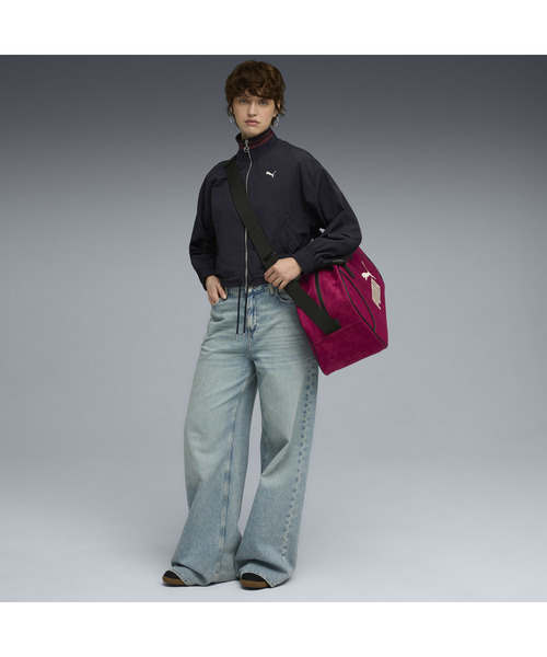 新品PUMA ノクターナル　ウープンジャケット&パンツ　上下セット レディースL PUMA（プーマ） ブルゾン アウター ウィメンズ プレミアム ESS