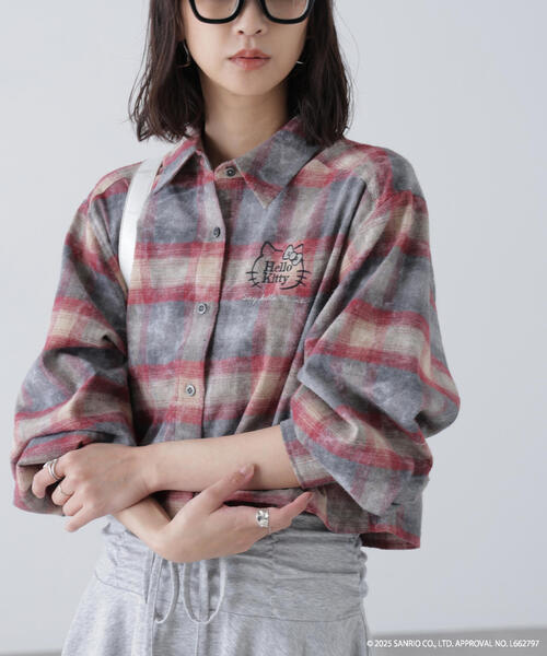 FREE'S MART（フリーズマート） ブラウス シャツ 「HELLO KITTY