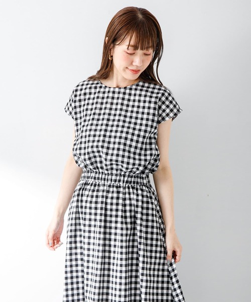 「URBAN RESEARCH Sonny Label」 半袖ワンピース 36 ブラック レディース_画像4