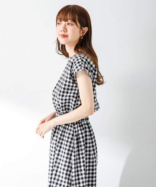 「URBAN RESEARCH Sonny Label」 半袖ワンピース 36 ブラック レディース_画像5