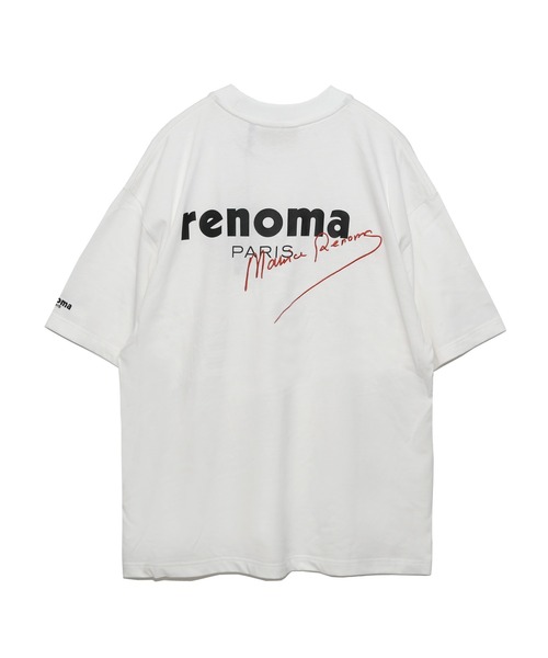 renoma PARIS（レノマパリス） tシャツ SIGN EMBROIDERY CREW NECK T