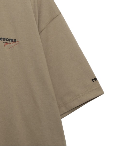 renoma PARIS（レノマパリス） tシャツ SIGN EMBROIDERY CREW NECK T