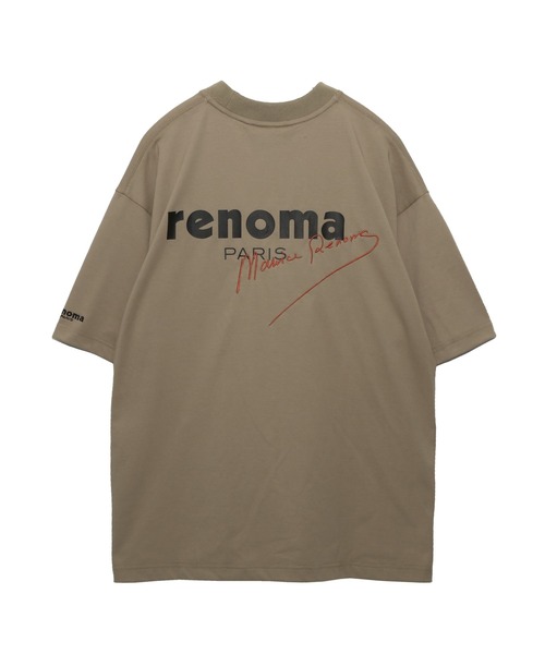 renoma PARIS（レノマパリス） tシャツ SIGN EMBROIDERY CREW NECK T