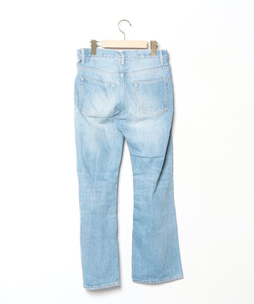 「SEVESKIG」 ダメージ加工デニムパンツ X-SMALL ブルー レディース_画像2
