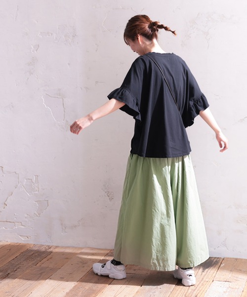 「soulberry」 半袖カットソー L ネイビー レディース_画像5