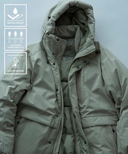 ADAM ET ROPE'（アダムエロペ） ダウンジャケット ダウン 「ALLIED