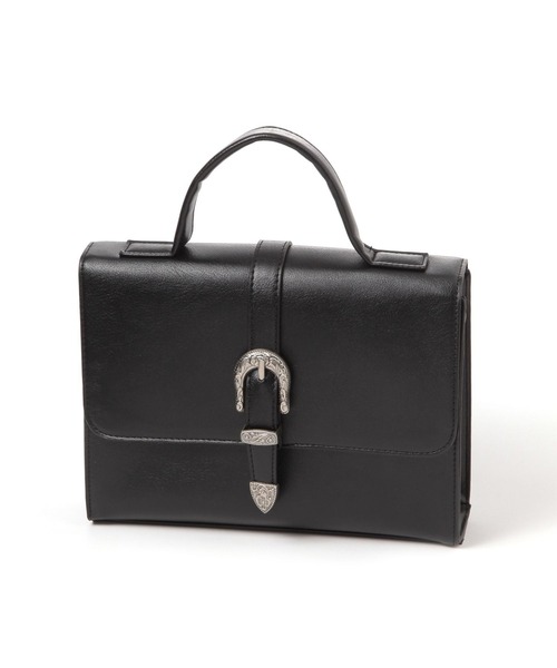 LAKOLE（ラコレ） ショルダーバッグ ベルトスクエアミニショルダー