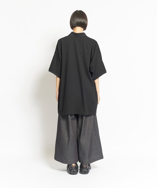 gomme（ゴム） 半袖ワンピース MEDIUM ブラック レディース : ZOZOTOWN