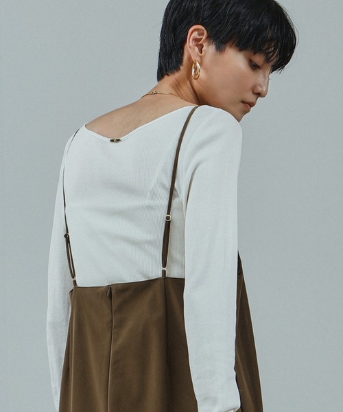 SALON adam et rope'（サロン アダム エ ロペ） ワンピース パール