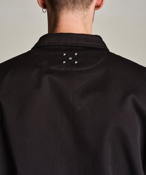 POP TRADING COMPANY シャツブルゾン POP TRADING COMPANY（ポップトレーディングカンパニー） ブルゾン