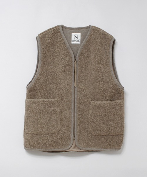 RNA-N ベスト ジレ V0169 ウールボアベスト レディース : ZOZOTOWN