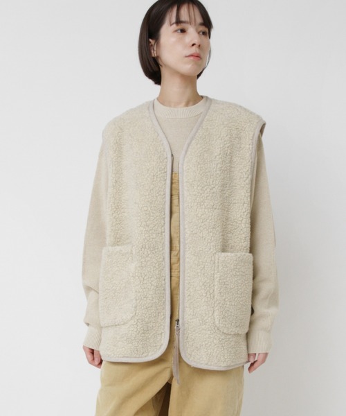 s*★様 最終RHC ウールボアベスト s*☆様 最終RHC ウールボアベスト ウールボア ベスト（ベージュ