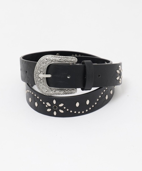 WEGO（ウィゴー） ベルト WEGO/フラワースタッズベルト メンズ