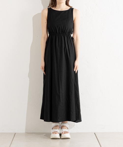 Chico（チコ） ノースリーブワンピース FREE ブラック レディース