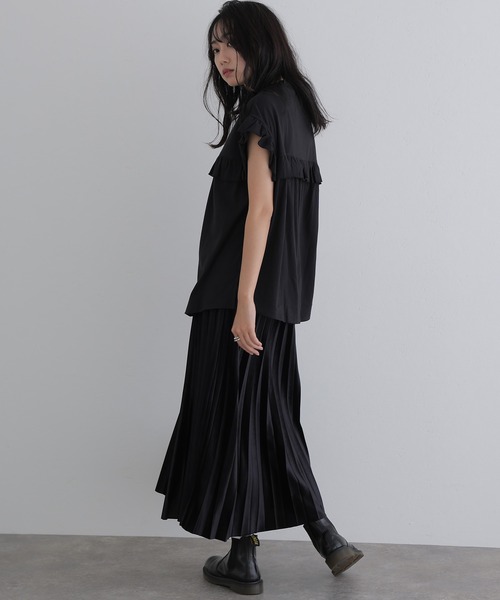 「ElegChic」 ノースリーブトップス M ブラック レディース_画像2